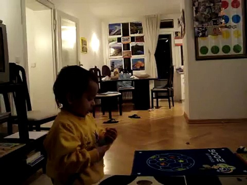 Krish telling Lion story