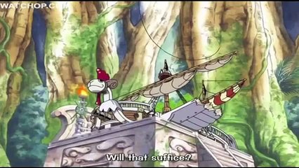 One Piece Funny Moment: Call of bravery TARAZAN