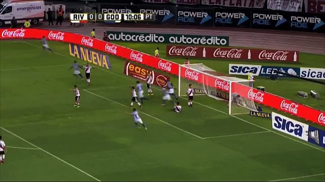 Gol de Viera. River 0 Godoy Cruz 1. Fecha 3. Primera División 2016