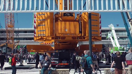 Massive Liebherr 750 ton lift capacity mobile crane
