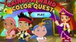 Jake and the Neverland Pirates Rainbow Wand Color Quest Disney Full Movie Game