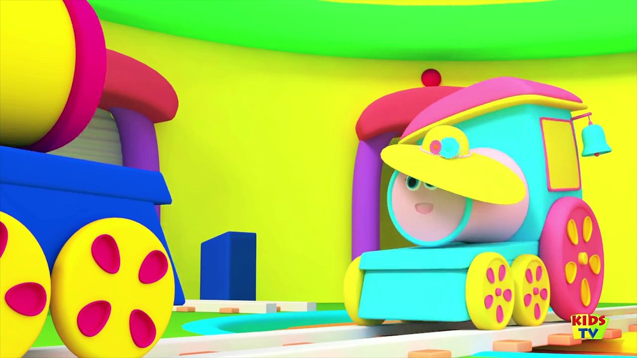 Bob, The Train | Finger Family | Nursery Rhymes Song For Children