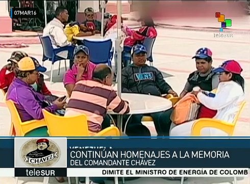Venezuela continúa homenajes a la memoria de Hugo Chávez