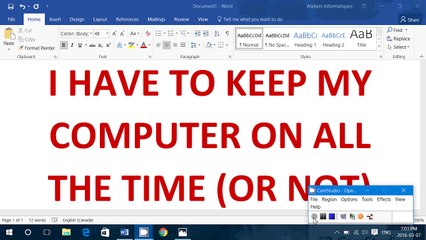 Myth or Reality You need to shut down the computer at night or you need to leave it on all the time