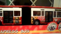 German Dickie Toys for Kids Mate City Express Bendy Bus Working Model