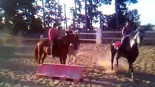 yo montando a mi caballo otelo con un amigo :D 4