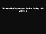 PDF Workbook for Step-by-Step Medical Coding 2014 Edition 1e Ebook