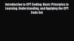 PDF Introduction to CPT Coding: Basic Principles to Learning Understanding and Applying the