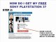 FREE Playstation 3 / FREE PS3 / FREE Play Station 3 (USA)