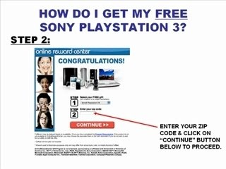 FREE Playstation 3 / FREE PS3 / FREE Play Station 3 (USA)