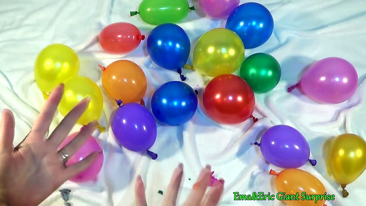 The Balloons Popping Show for LEARNING COLORS C...