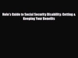 [PDF] Nolo's Guide to Social Security Disability: Getting & Keeping Your Benefits Read Online
