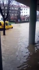 Keshtu u permbyt Peja nga uje sot!