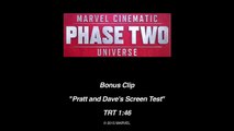 The Guardians of the Galaxy SCREEN TEST (Chris Pratt Dave Bautista)