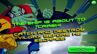 Ben 10 Alien Force - Vilgax Crash - Ben 10 Games