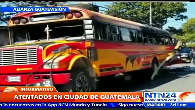 En menos de 24 horas se registraron dos ataques con bombas caseras en Guatemala