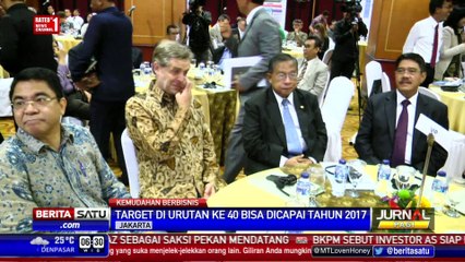 Indonesia Bertekad Raih Peringkat ke-40 dalam Kemudahan Berbisnis