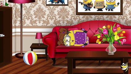 Funny Minions Family Pranks ~ Minions Robbery Attempt ~ Funny Cartoon [HD] 1080P
