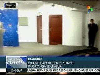 Ecuador cuenta con nuevos ministros de Defensa y Relaciones Exteriores