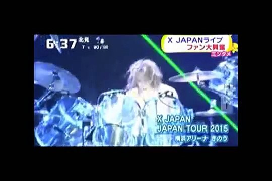 X JAPAN・2015：20年ぶりとなる全国ツアーがスタート、また18年ぶりに6度目の紅白出場決定！