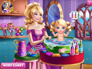 Barbie Princess Baby Wash - Video Games For Girls