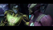 Injustice: Gods Among Us 【PS4】 - ✪ Flash Vs Yellow Lantern ✪ | Story Mode & Cinematics HD