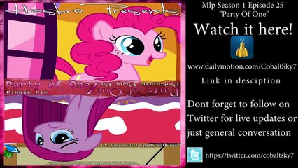 Mlp Blind Commentary Season 1 Episode 25 Party Of One Redirect]