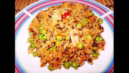 Каша из Киноа с Овощами. Еда в Пост