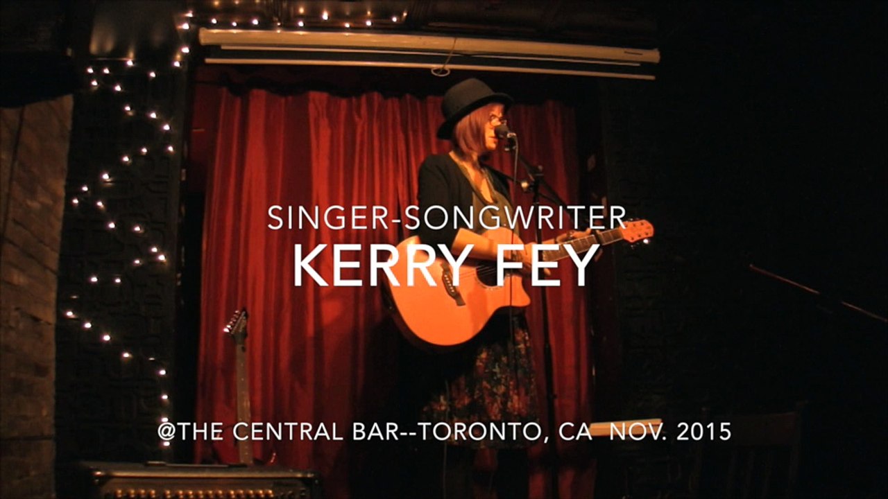 KerryFey at the Central Bar in Toronto, CA