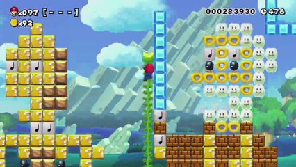 Super Mario Maker - 100 Mario Challenge 0-048 Normal - R.O.B. Reward