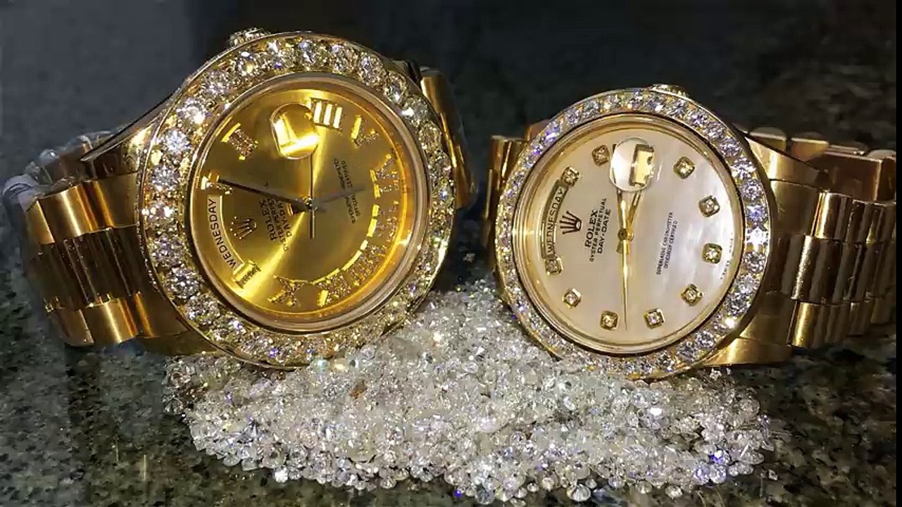 Custom Rolex Diamond Watches