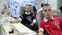 Torcidas organizadas de futebol se unem para doar sangue