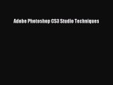 Read Adobe Photoshop CS3 Studio Techniques Ebook