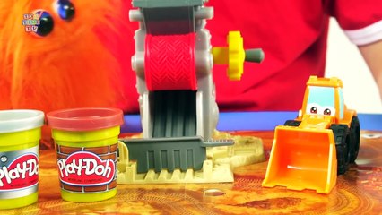 Play Doh Diggin Rigs Brick Mill Phillip the Loader Playset [ Hasbro ] [ Tonka Chuck and Friends]