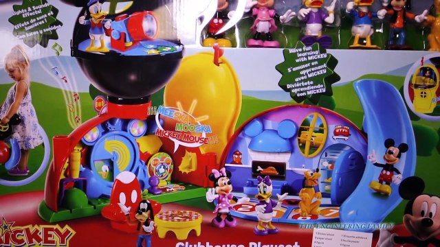 MICKEY MOUSE CLUBHOUSE Disney Junior Mickey Mouse Clubhouse Playset a Mickey Video Toy rev
