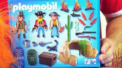 PlayMobil Western OutLaws Hideout Toy Figure Playset Review