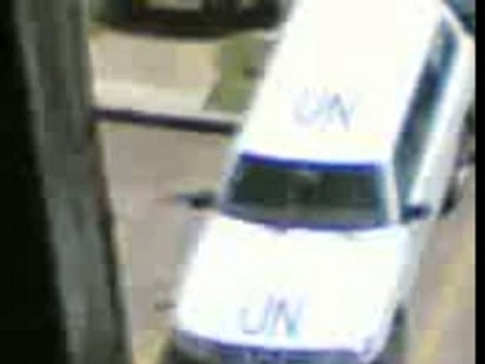 in Monrovia, 200 UN's car (60 000 euros eatch)