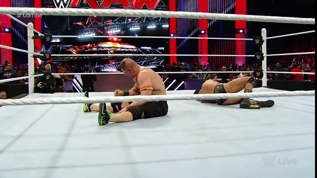 John Cena vs. Alberto Del Rio - United States Championship Match- Raw, December 28, 2015