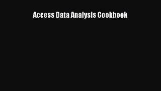 Download Access Data Analysis Cookbook PDF