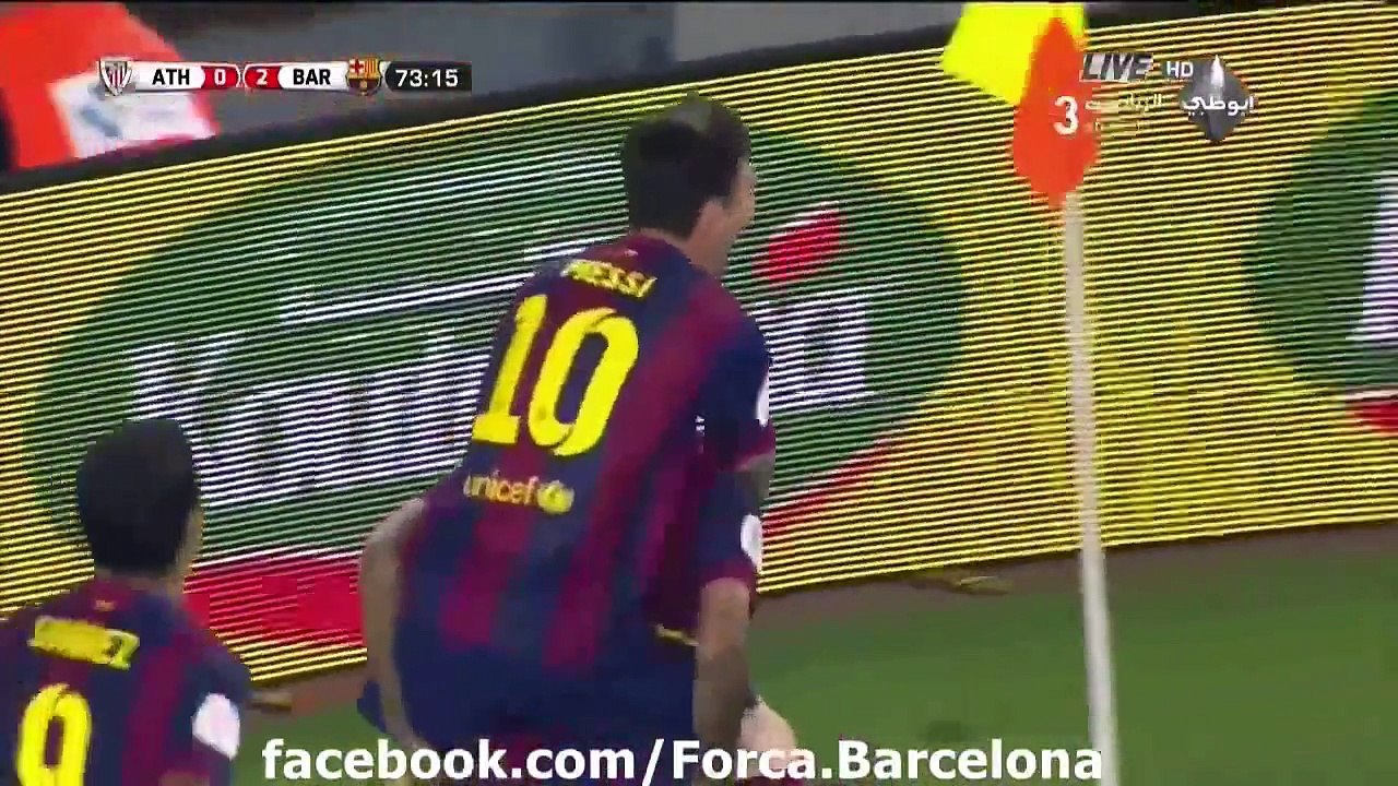 اهداف مباراة برشلونة وبلباو 3_1  التتويج [2015/...