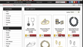 Ecommerce Jewelry Store OpenCart template