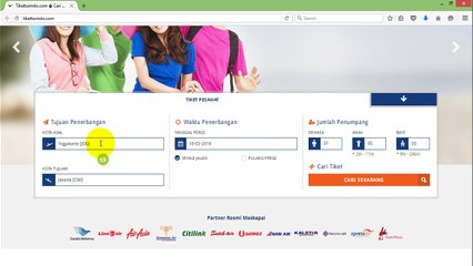 Cara booking tiket di Tiketturindo.com
