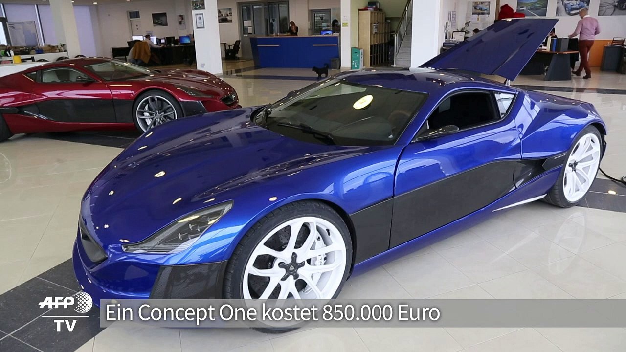 Rimac baut Elektro-Flitzer für 850.000 Euro in Kroatien