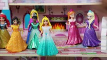 Ariel Elsa Anna Rapunzel Cinderella Snow White Aurora Tiana Belle Disney Princess Play Doh