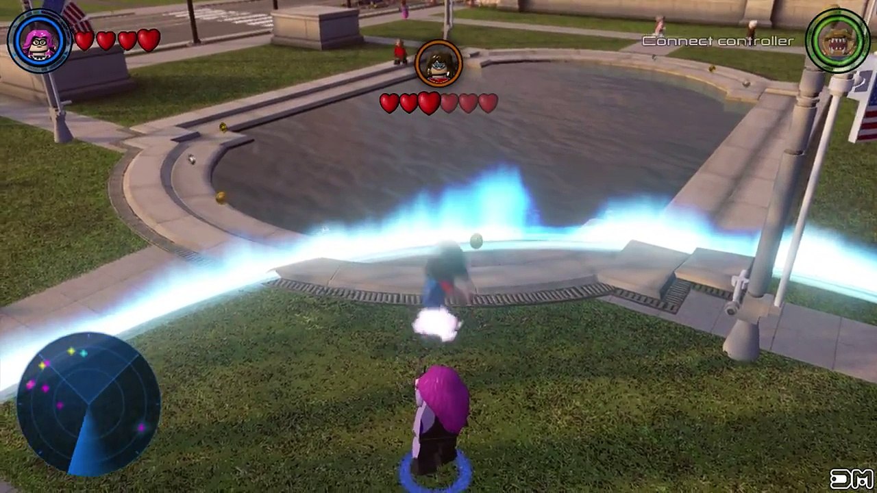 Lego Marvels Avengers Washington D.C. Hub All Character Tokens/Gold Bricks/Collectibles