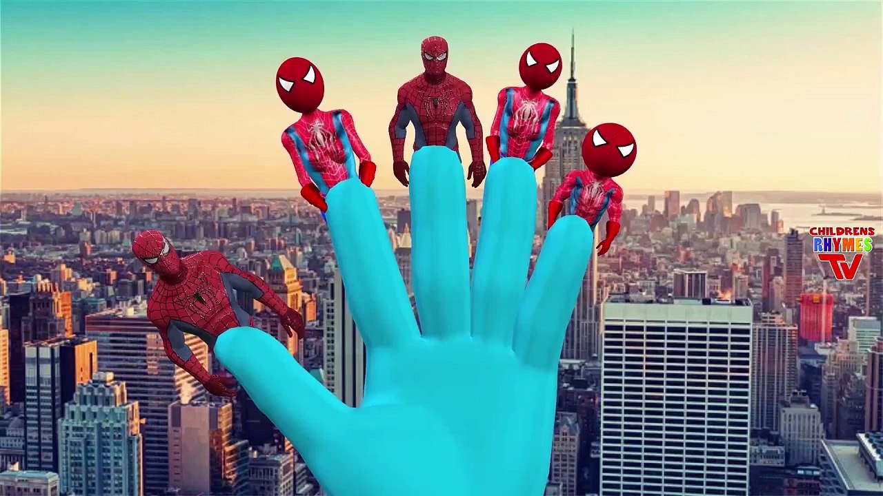 Spiderman Vs Teenage Ninja Turtles Cartoons for Children | Finger Family Nursery Rhymes Epic Battles