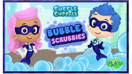 Nick Jr. Bubble Guppies - Bubble Scrubbies Cartoon Full Game Episodes Gameplay in English