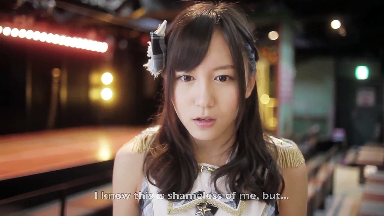 [english subs] Oba Mina AKB 1/149 ending confession gameplay