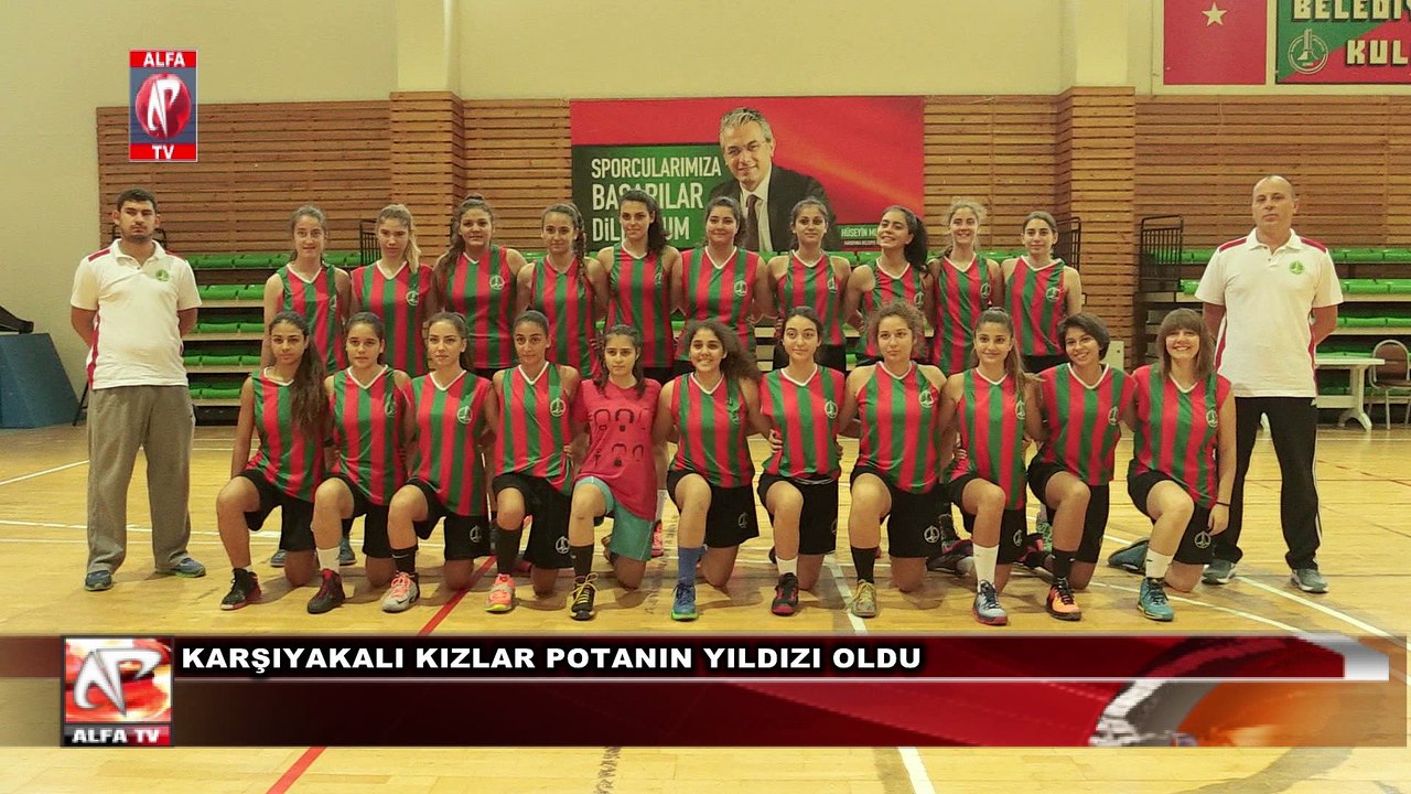 Karşıyakalı Kızlar Potanın Yıldızı Oldu