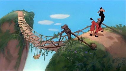 The Emperor's New Groove - Stuck in the Ravine part 1 HD